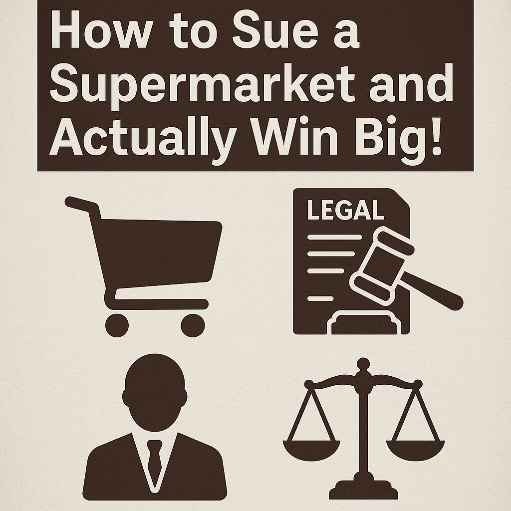 How to Sue a Supermarket and Actually Win Big!