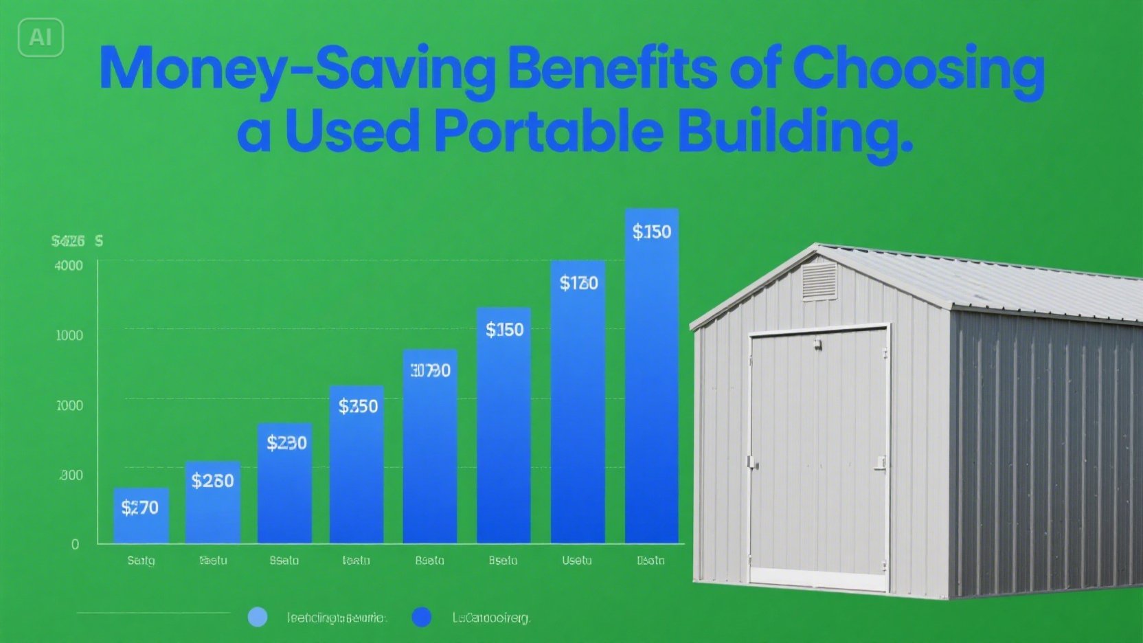 The Money-Saving Benefits of Choosing a Used Portable Building