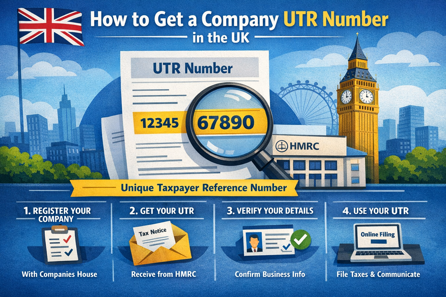 How to Get a Company UTR Number in the UK 
