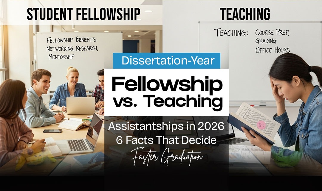 Dissertation-Year Fellowship vs. Teaching Assistantships – 6 Facts That Decide Faster Graduation in 2026