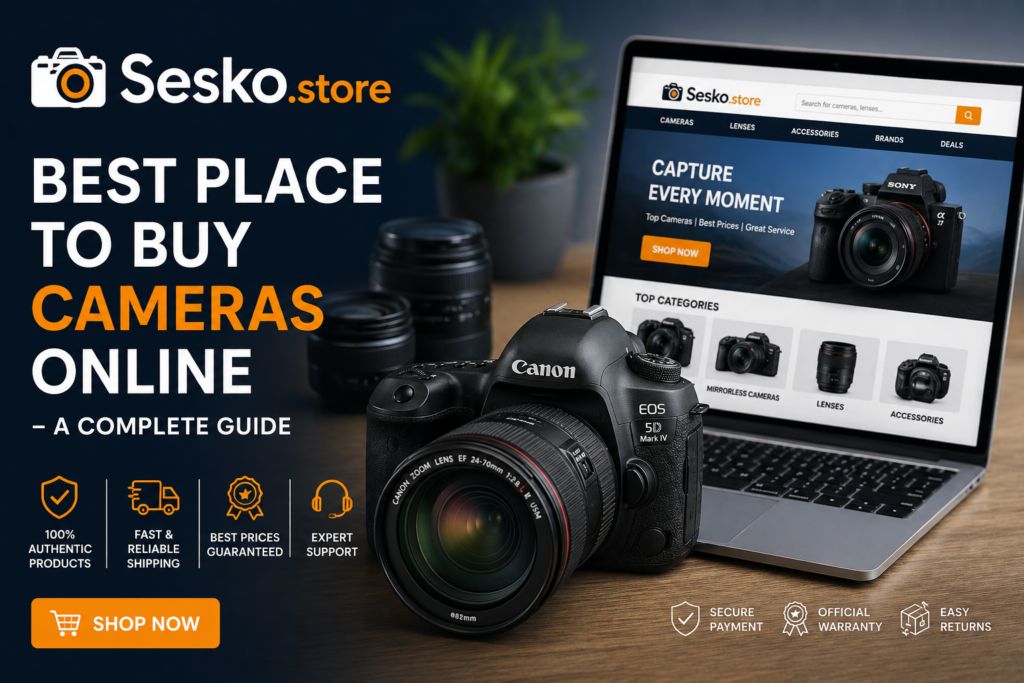 Sesko.store: Best Place to Buy Cameras Online – A Complete Guide 