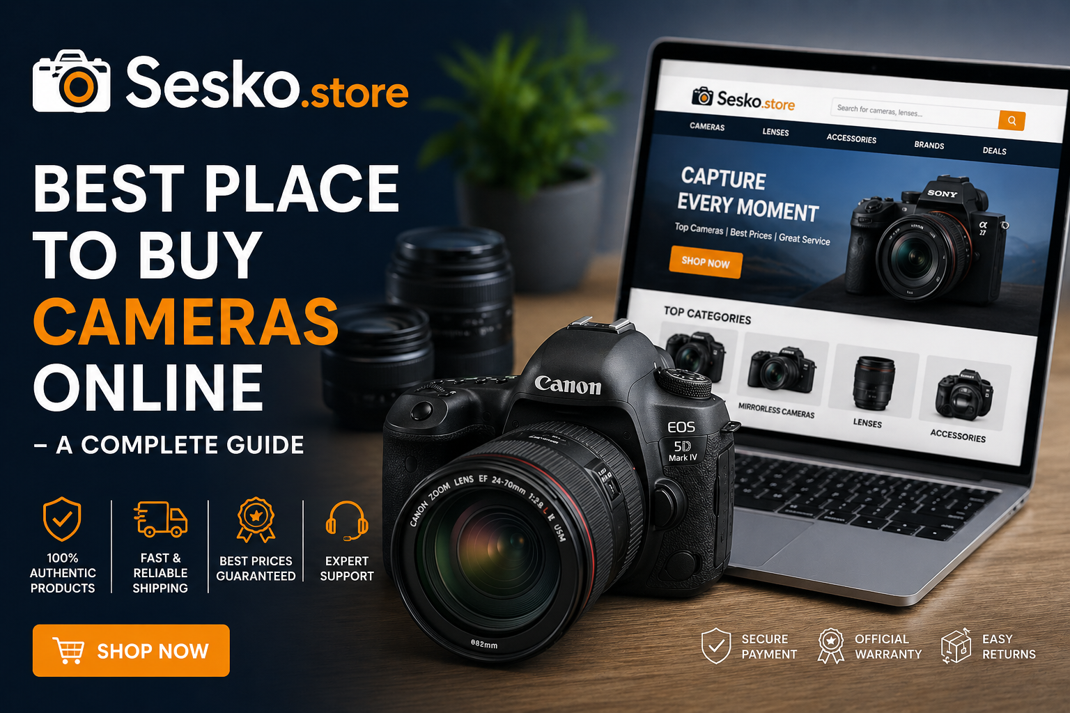 Sesko.store: Best Place to Buy Cameras Online – A Complete Guide 