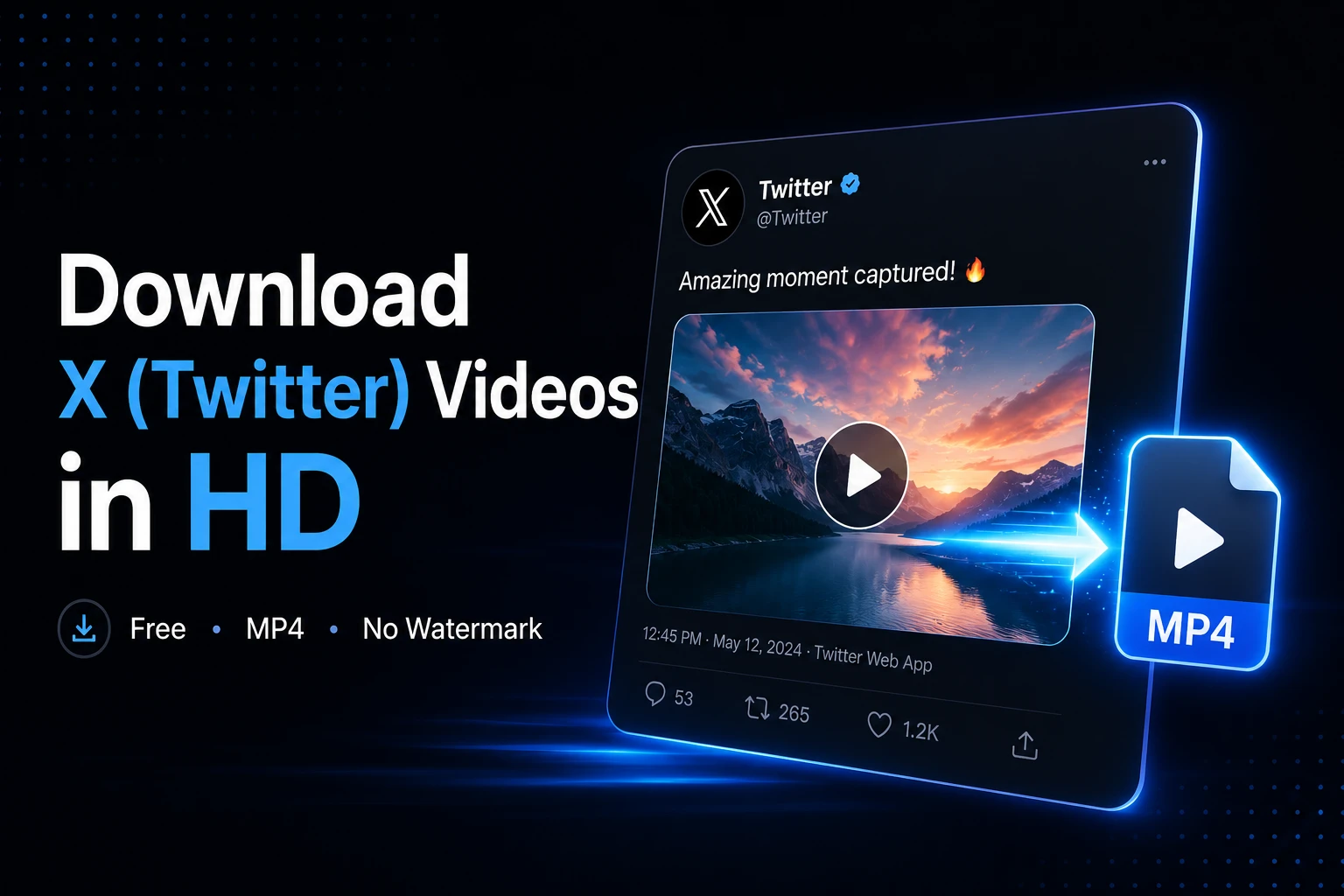 How to Download X (Twitter) Videos Free in HD Quality 