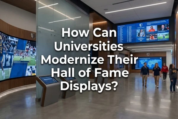 How Can Universities Modernize Their Hall of Fame Displays?