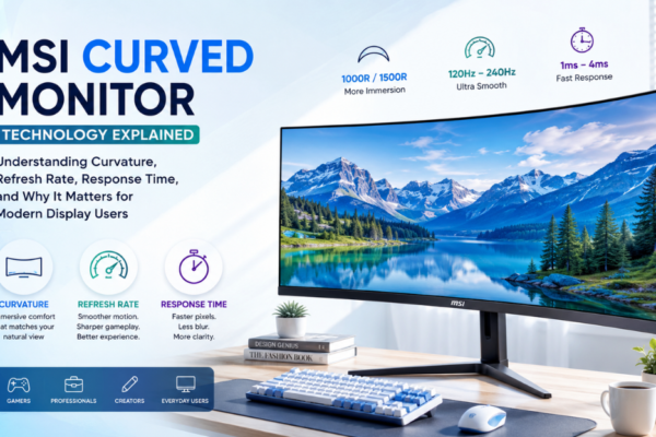 MSI Curved Monitor Technology Explained: Understanding Curvature, Refresh Rate, Response Time, and Why It Matters for Modern Display Users