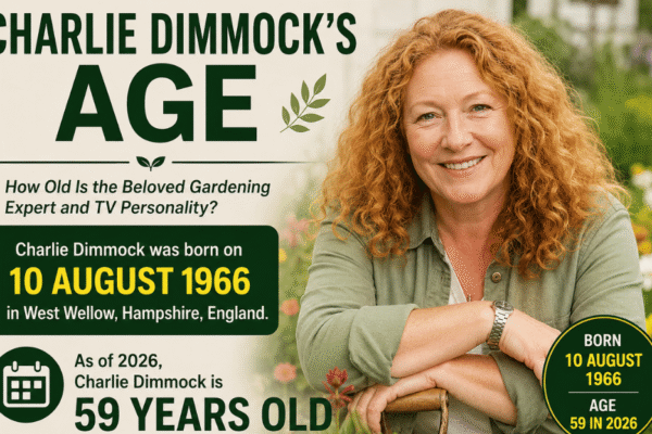 Charlie Dimmock’s Age: A Complete Guide to Her Career, Early Life, Physical Appearance, Awards, Television Success, Net Worth, and More Info