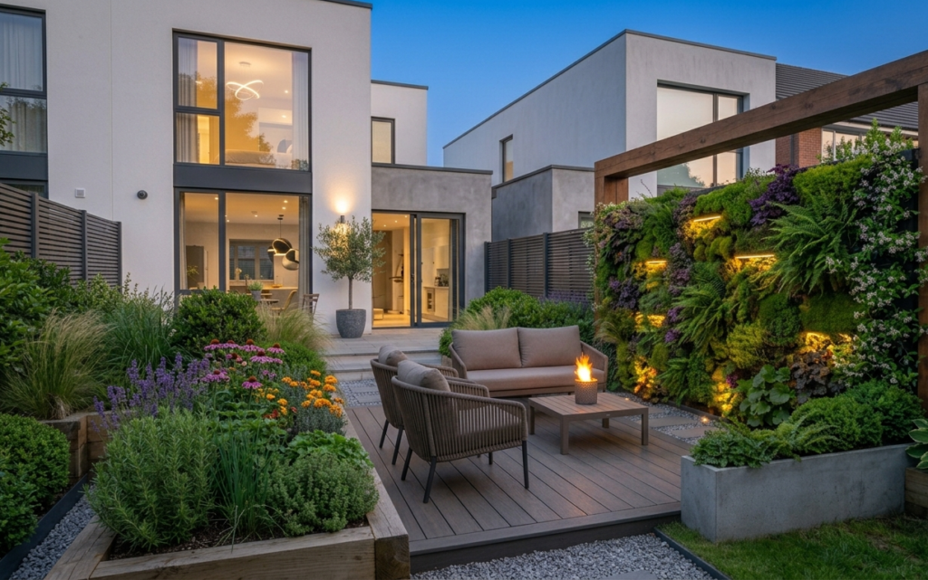 Outdoor Decking Feature