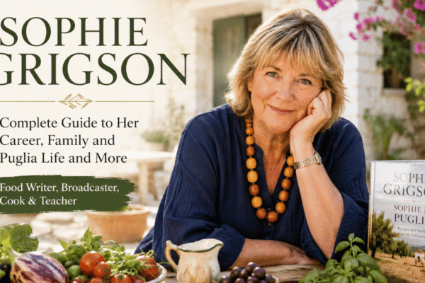 Sophie Grigson: Complete Guide to Her Career, Family, Puglia Life, And More Info 