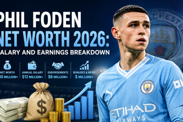 Phil Foden Net Worth 2026: Salary and Earnings Breakdown