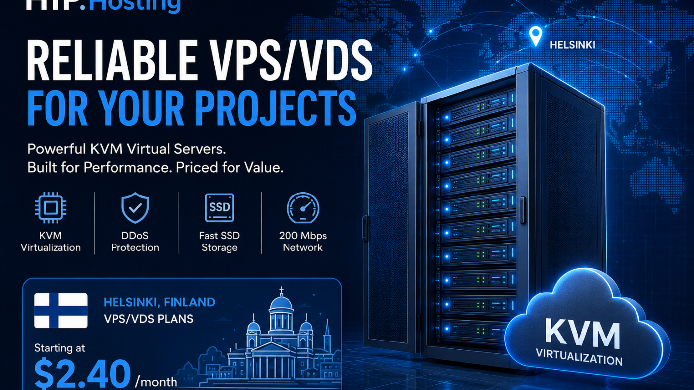 HIP. Hosting VPS/VDS Explained: Plans, Finland Pricing, and Workload Fit 