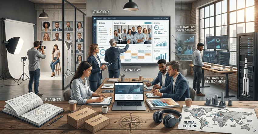 Route four: a UK agency