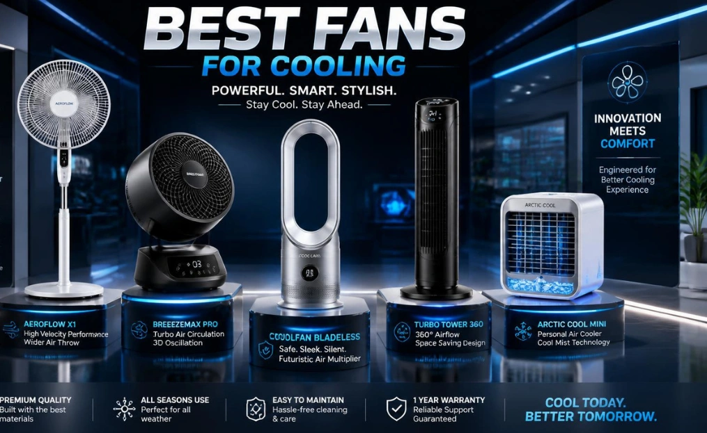 Best Fans for Cooling in the UK: 7 Smart Picks for Hot Rooms and Better Sleep