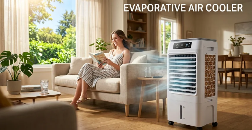 Evaporative Air Cooler in the UK: The Complete Guide to How It Works, When It Helps, Key Benefits, and What to Buy